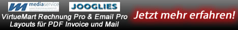 VirtueMart E-Mail Pro und VirtueMart Rechnung Pro